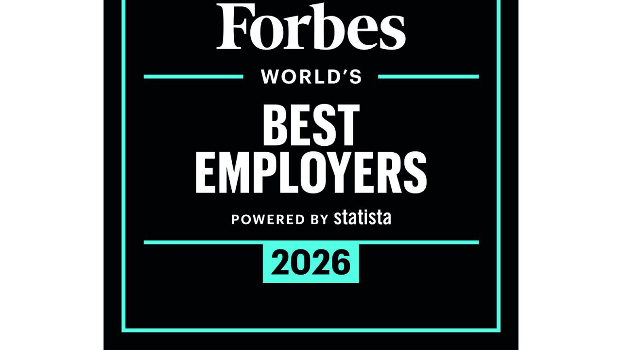 Forbes World's Best Employers 2026 logo