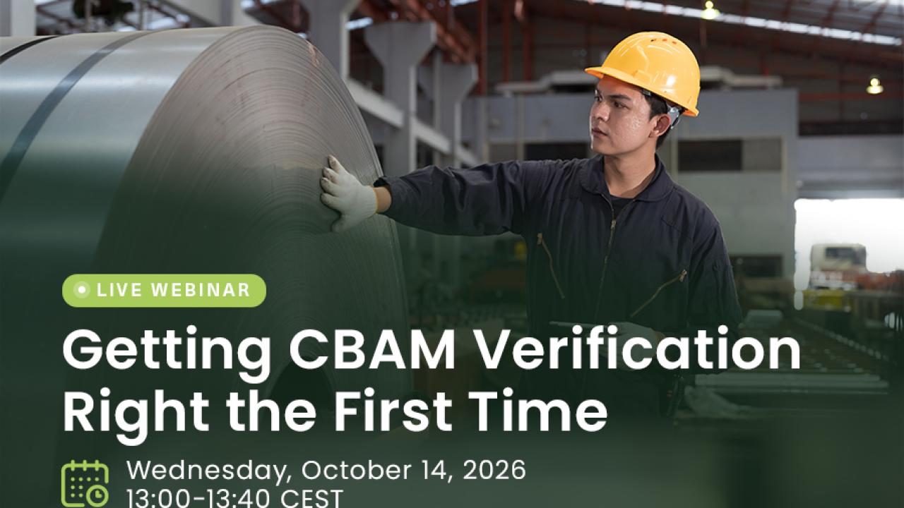 Getting CBAM Verification Right the First Time Visual