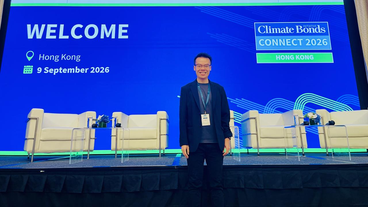 Howard Kwong onstage at Connect Hong Kong