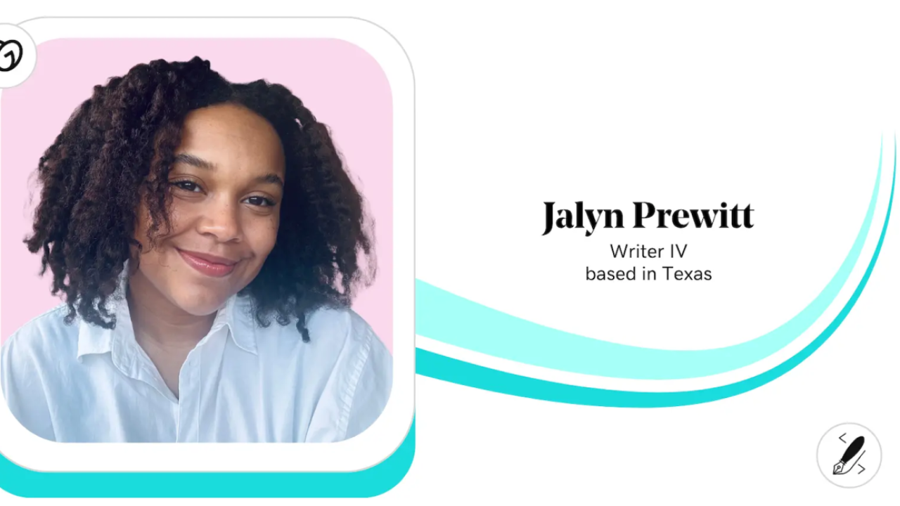 Jalyn Prewitt, Writer IV, GoDaddy.