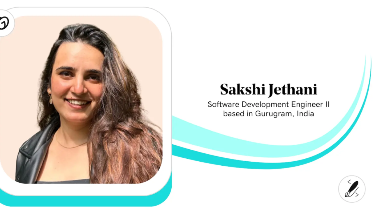 Sakshi Jethani, Software Development Engineer, GoDaddy