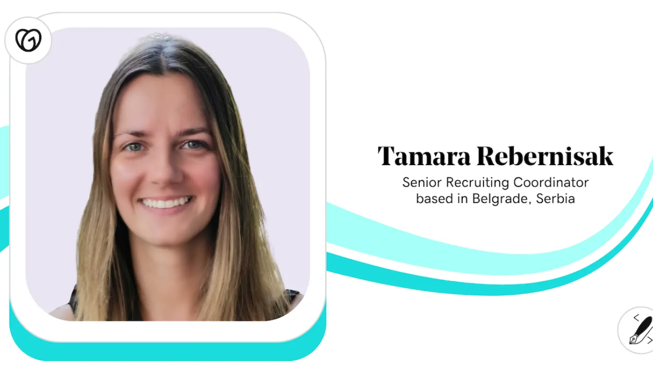 Tamara Rebernisak, Senior Recruiting Coordinator, GoDaddy