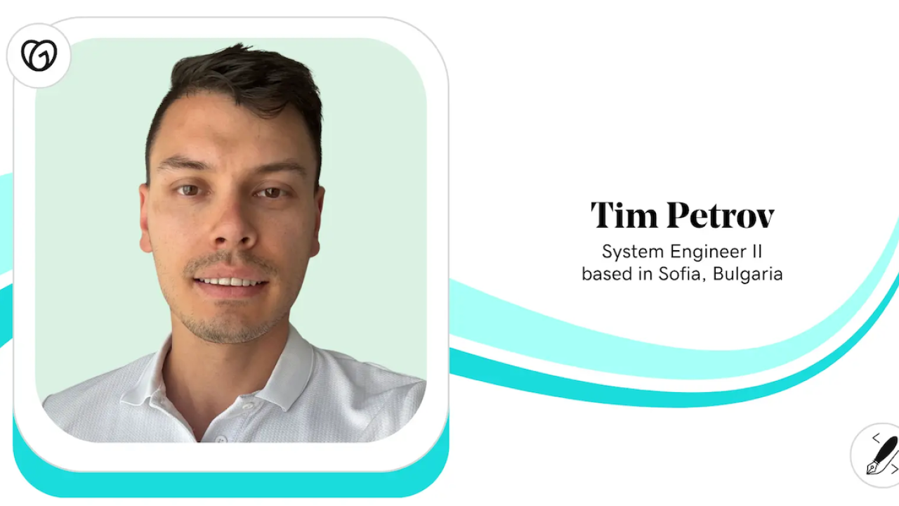 Tim Petrov, System Engineer II, GoDaddy