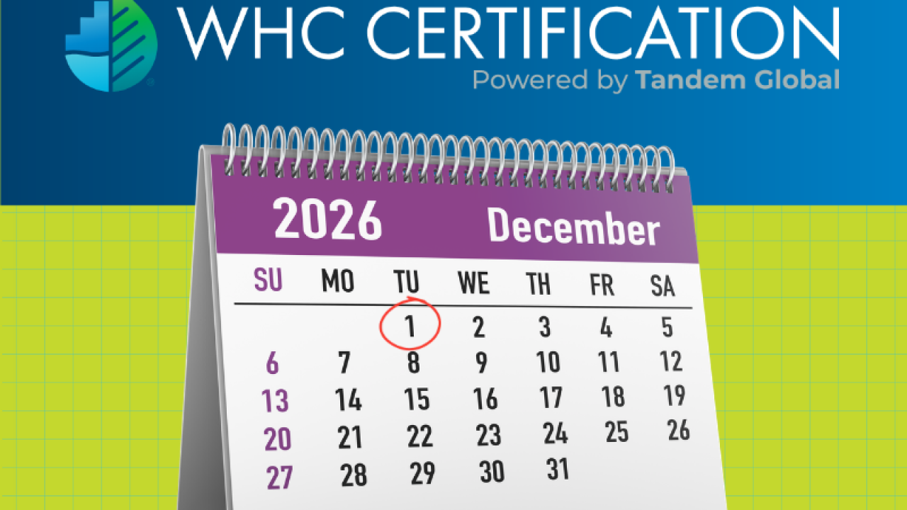 WHC Certification