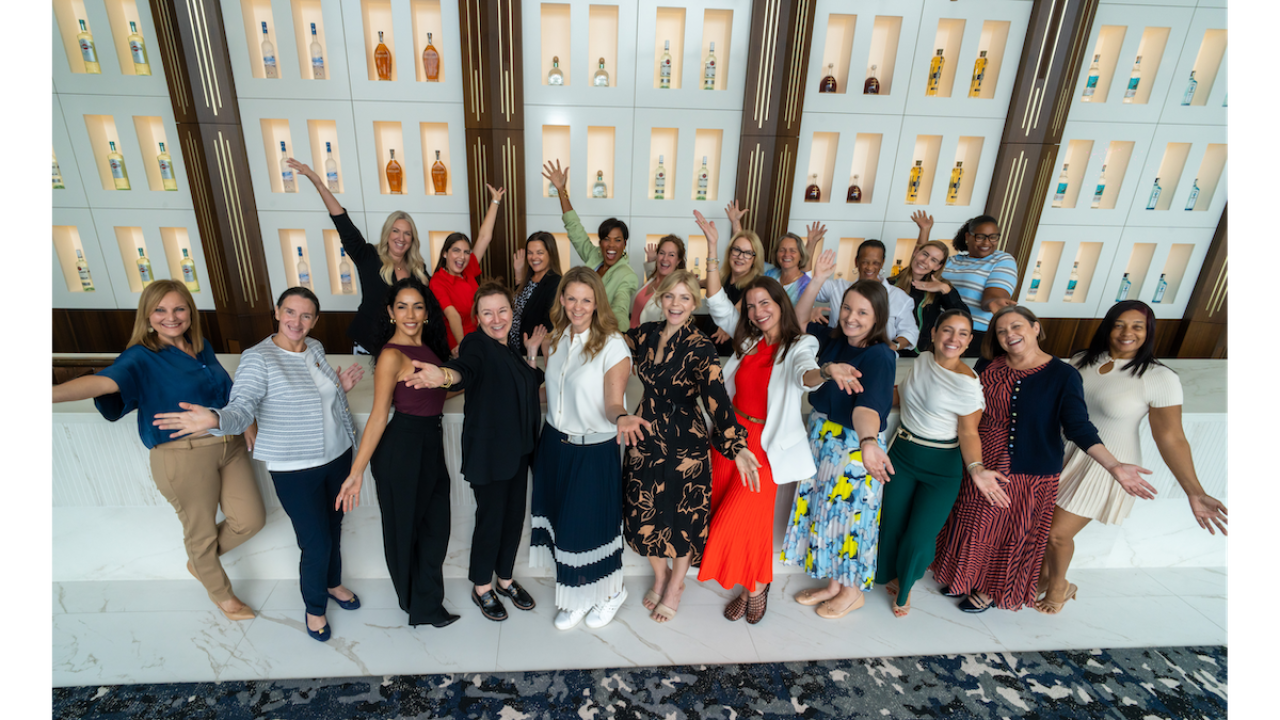 group of women celebrating