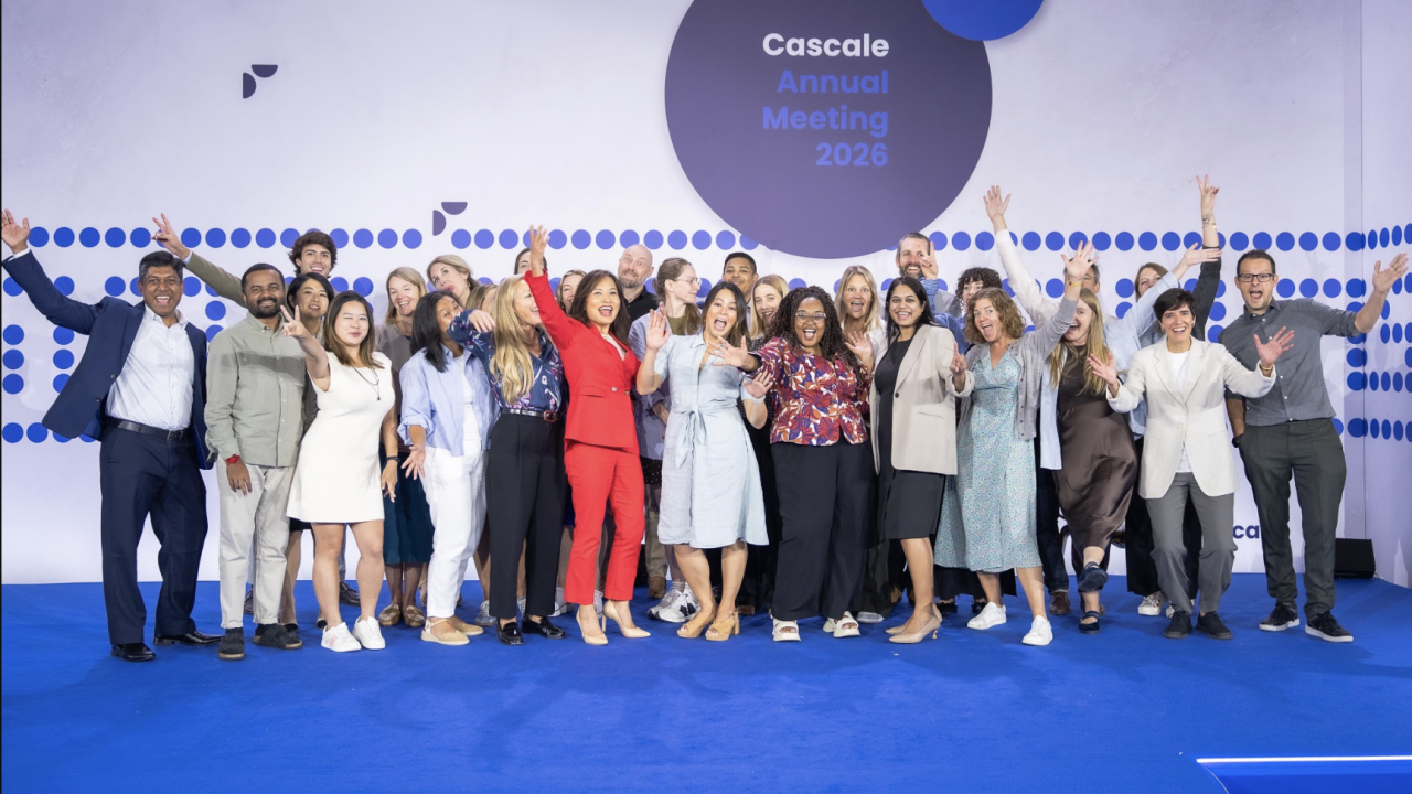 Cascale team photo, Athens, 2026 Annual Meeting