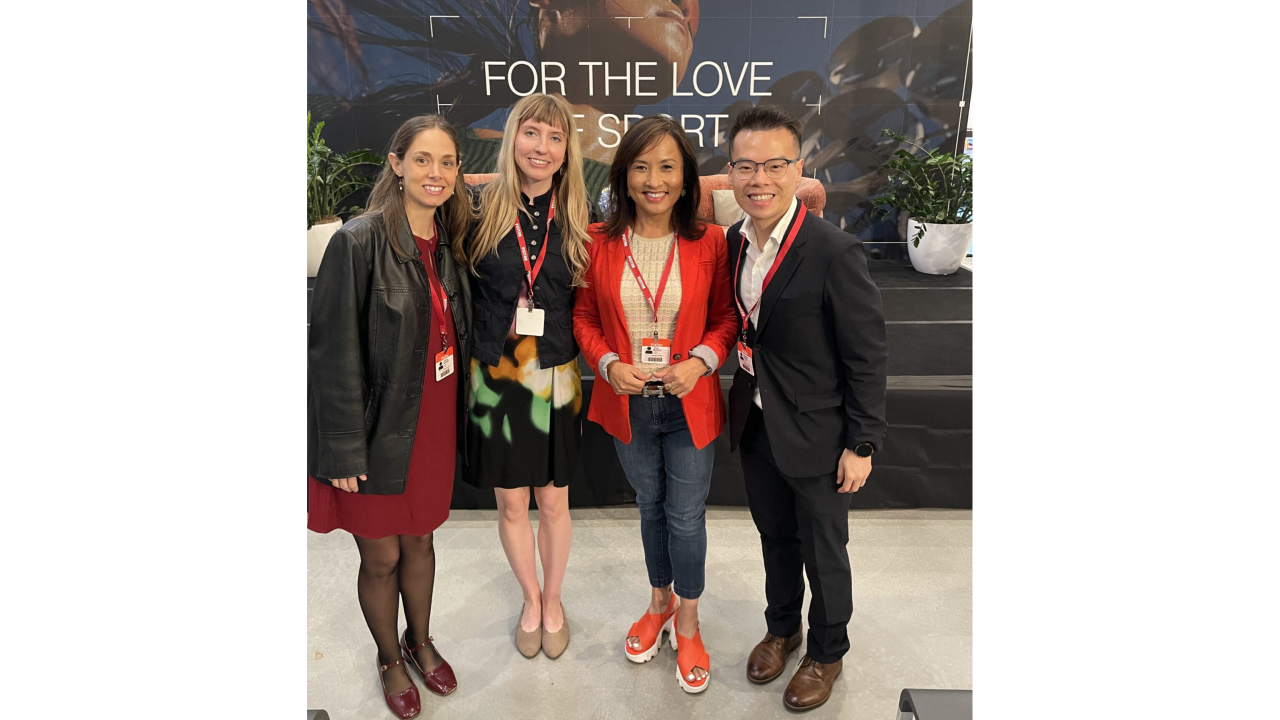 Cascale team members with CEO Ying McGuire at New York Climate Week event