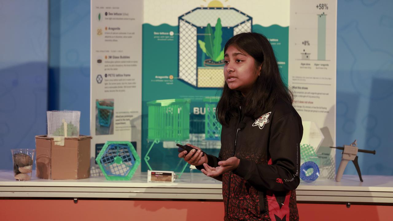 Raji Doshi speaking
